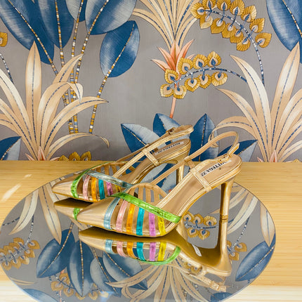 Décolleté multicolor