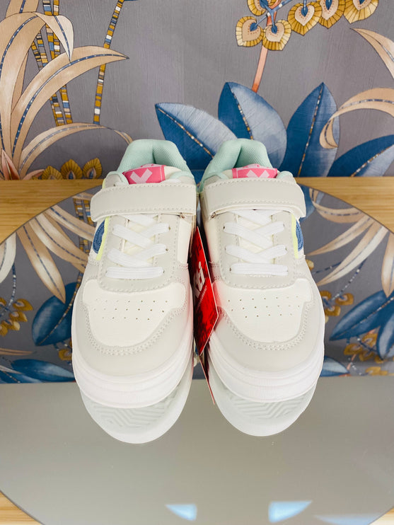 Sneakers bimba a strappo