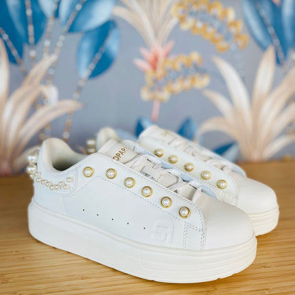 Sneakers con perle