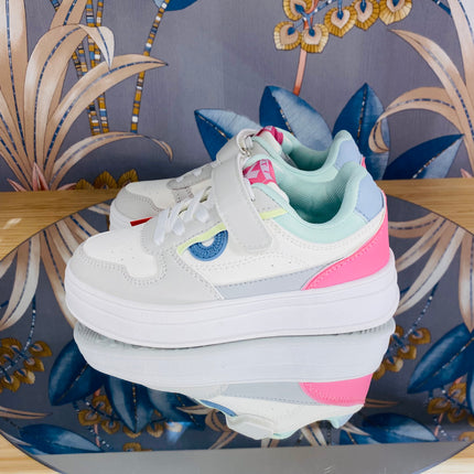 Sneakers bimba a strappo