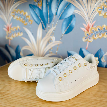 Sneakers con perle