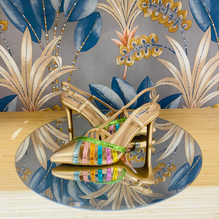 Décolleté multicolor