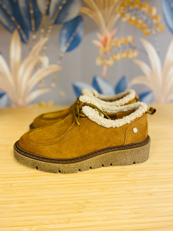 Mocassino con lacci